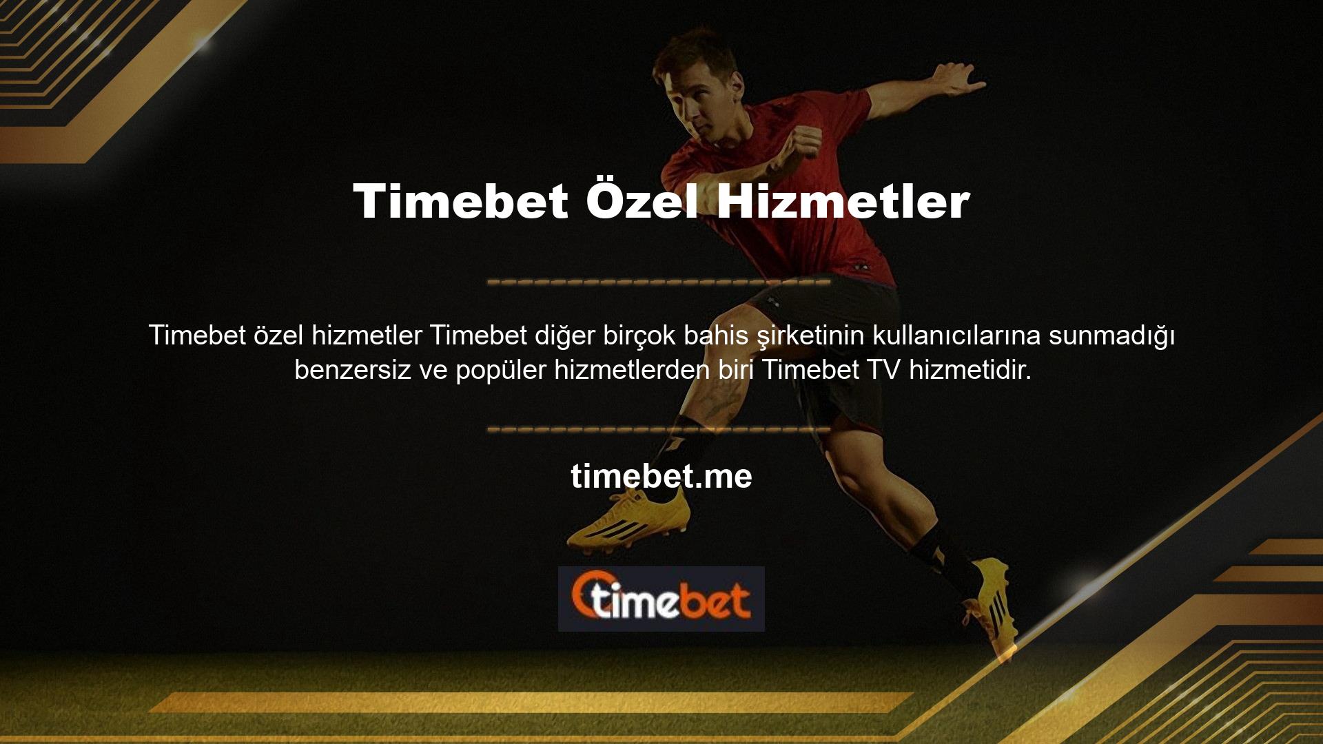 TV özelliğinin yardımıyla, kullanıcılar bahislerini gerçekleştikçe takip edebilirler